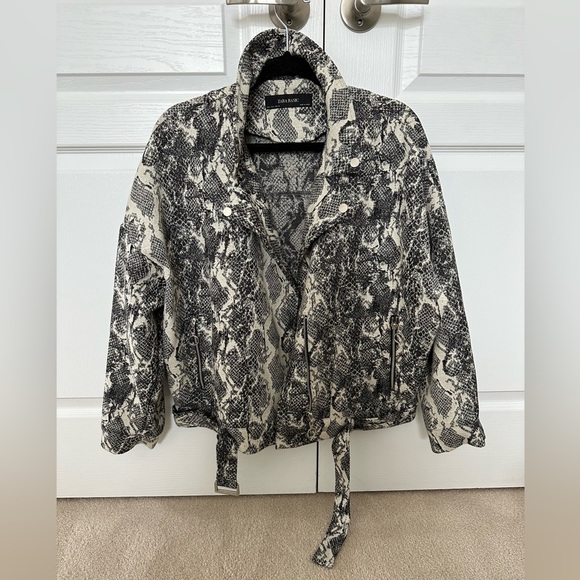 Zara Snake Pattern Jacket - Picture 1 of 2